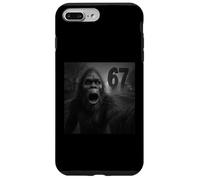 Selfie Funny Six Seven 6 7 Meme Gen Z Alpha Slang avec Bigfoot Coque pour iPhone 7 Plus/8 Plus