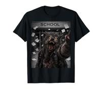 Selfie Loup-Garou Dernier Jour d'école pour Pause d'été T-Shirt