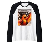 Selfie mème Amusant du dernier Jour d'école à Phoenix Manche Raglan