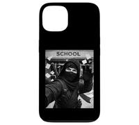 Selfie mème Amusant du dernier Jour d'école de Ninja Coque pour iPhone 13