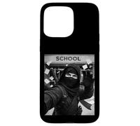 Selfie mème Amusant du dernier Jour d'école de Ninja Coque pour iPhone 15 Pro Max