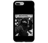 Selfie mème Amusant du dernier Jour d'école de Ninja Coque pour iPhone 7 Plus/8 Plus