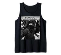 Selfie mème Amusant du dernier Jour d'école de Ninja Débardeur