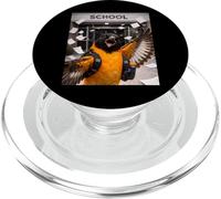 Selfie mème Amusant du dernier Jour d'école d'Oriole PopSockets PopGrip pour MagSafe