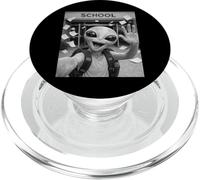 Selfie mème drôle d'Alien Last Day of School Summer Break PopSockets PopGrip pour MagSafe