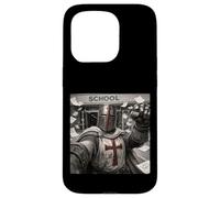 Selfie mème drôle de Crusader Last Day of School Summer Break Coque pour iPhone 15 Pro