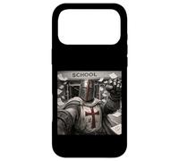 Selfie mème drôle de Crusader Last Day of School Summer Break Coque pour iPhone 17 Pro Max