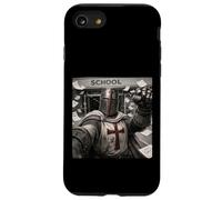 Selfie mème drôle de Crusader Last Day of School Summer Break Coque pour iPhone SE (2020) / 7/8