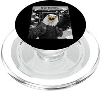 Selfie mème drôle de Eagle Last Day of School Summer Break PopSockets PopGrip pour MagSafe