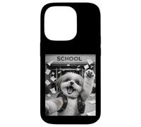 Selfie mème drôle de Shih Tzu pour Le dernier Jour d'école Coque pour iPhone 14 Pro