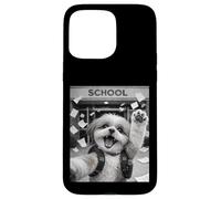 Selfie mème drôle de Shih Tzu pour Le dernier Jour d'école Coque pour iPhone 15 Pro Max