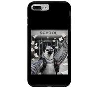 Selfie mème Humoristique du dernier Jour d'école de Blue Jay Coque pour iPhone 7 Plus/8 Plus