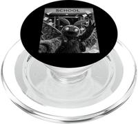 Selfie mème Humoristique du dernier Jour d'école de Mothman PopSockets PopGrip pour MagSafe