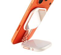 Selfie Mirror for Phone - Rear Camera Vlog Monitor, Magnetic Phone Light Attachment, 3 Level Adjustable Brilliance 1000mAh Power, Portable Photography Lighting Accessory for High Definition Video