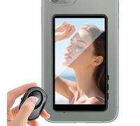 Selfie Monitor Screen, Magnetic Phone Video Display, Portable Smartphone Camera Accessory, Clip-On Preview Mirror Tool, for Live Streaming, Photography, Vlogging, Recording, Outdoor, Studio, Travel