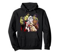 Selfie Monstre d'halloween Frankenstein, Vampire, Momie Loup-Garou Sweat à Capuche