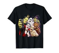 Selfie Monstre d'halloween Frankenstein, Vampire, Momie Loup-Garou T-Shirt