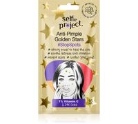 Selfie Project Anti-Pimple Golden Stars patchs à peaux à problèmes 16 pcs