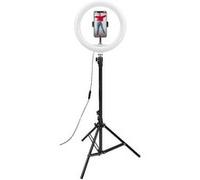 Selfie Ring Light Anneau de Lumière avec Triepied et Télécommande Celly CLICKRINGUSBBK G