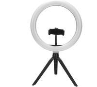 Selfie Ring Light Avec Trépied Et Support De Téléphone Portable,Kit De Lumière De Remplissage Annulaire Led À Intensité Variable Avec Support De Téléphone Portable Trépied Pour Photographie Ma