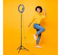 Selfie Ring Pro Multicolor Universal Trépied Support Smartphone Télécommande