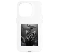 Selfie sous-Marin Corgi Funny Hammerhead Shark Ocean Coque pour iPhone 15 Pro