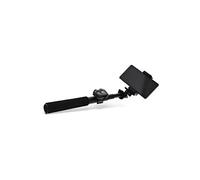 Selfie Stick 4 Pieds avec Mini Trépied en aluminium noir max. 0.75m