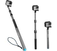 Selfie Stick en Fibre De Carbone, Tige Flottante Extensible Amovible en Fibre De Carbone S3C pour GoPro Fusion/Session/Hero 2018, Hero13/12/11/10/9/8/7/6/5/4/3 /DJI Osmo Action 3/2,Insta 360