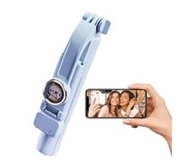 Selfie Stick extensible Trépied de voyage portable avec télécommande, motif chats de dessins animés pour transmission d'objectif de selfie