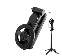 Selfie Stick, Phone Mount, 2.32x2.08x4.33 inches, Wireless Remote, Foldable Retractable Stand, Aluminum Alloy, Lightweight Portable, Compact, for Vlog Recording, Live Streaming