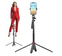 Selfie Stick Remote, Quadruped Camera Mount, 11.54x2.95in Rotating Filming Bracket, Anti Shake Stabilizer, Extendable Tripod Holder for Travel, Blogging, Streaming, Gym, Hiking
