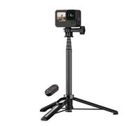 Perche à selfie Telesin Vlog pour GoPro avec télécommande Bluetooth et support de téléphone