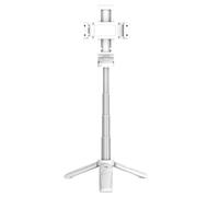 Selfie Stick Tripod | Extendable Triipod | Stainless Steel Detachable Wireless Remote | Portable Travel Trip0d for Filming Compatible with All &