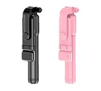 Selfie Stick Tripod - Portable Travel Mobile Selfie Stick Lightweight | Extendable Phone Stick With Wireless Remote For Most Smartphones, Selfie, Video Recording, Photo, Live Stream, Vlog