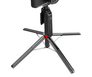 Selfie Stick with Remote, Quadruped Camera Stand, 11.54x2.95x1.93 inches Rotating Filming Bracket, Anti Shake Mount for Outdoor Travel Photography Blogging Streaming Recording