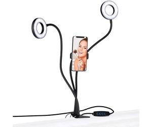 Selfie Studio 2 en 1 2x24 LED