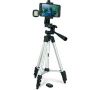 Selfie Tripod Set avec télécommande et lumière LED Carp Fishing Tri Pod Stand Smartphone Statif