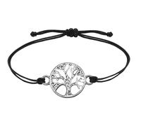 Selfmade Jewelry Bracelet arbre de vie doré - Bracelet porte-bonheur fait à la main, Größenverstellbar