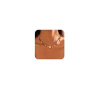 SELFROSE Colliers avec initiales pour femme, joli collier ras du cou plaqué or avec perles d'été pour femme, collier tendance Preppy personnalisé avec initiale bohème, collier à breloques délicat en