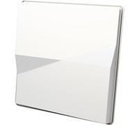 Selfsat H50M SELFSAT H50M single Flachantenne für den gleichzeitigen Empfang von Astra 19.2°E und Hotbird 13°E (für einen Teilnehmer) , Weiß