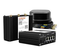 SELFSAT MWR 4540 Routeur Wi-Fi 4G Cat 6 jusqu'à 300 Mbps avec antenne SATCO 5G, noir