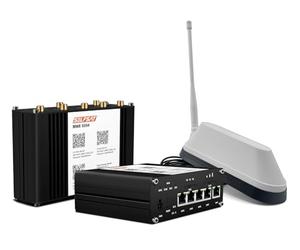 SELFSAT MWR 5550 5G Cat 20 Routeur Wi-FI jusqu'à 3,3 Gbps avec antenne Shark 5G Blanc