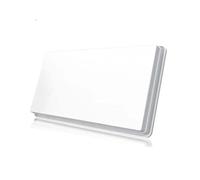 SELFSAT Parabole Satellite Plate 1 Sortie avec LNB intégré + Kit Fixation Fenêtre