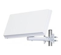 Selfsat Parabole Satellite Plate 4 Sortie avec LNB intégré Ideal Astra EUTELSAT