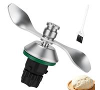 SelfTek Lame Pétrisseuse Compatible TM7/TM6/TM5, Compatible Lave-Vaisselle | Acier Inoxydable Sans Revêtement, Structure de Pale Arrondie, Surface Sans Joint, Résistance De Fonctionnement Optimisée