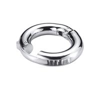 SeLgurFos Anneaux de testicule pour hommes, anneau de pénis diamètre réglable 30-40mm, matériau en alliage de Zinc boucle de retard de poids anneau de pénis masculin jouets sexuels (small)