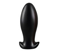 SeLgurFos Plug Anal doux dilatateur Anal gode perle anale appareil de Massage sexuel Anal Couples hommes et femmes Plug Anal jouets sexuels (XL,black)