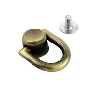 SELiLe Boules rotatives en D Anneaux Boulons Porte-monnaie Fabrication de fournitures pour accessoires d'artisanat en cuir et améliorations Matériel, Gusao