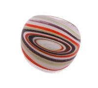 SELiLe Fusions culturelles Fil Bagues en Verre Fleur Emballées Galaxyed Inspire Bijoux Fait à la Main Confortable Durable Anneaux en Verre, comme décrit