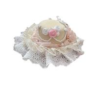 SELiLe La pince à cheveux portable en organza blanc ajoute de l'élégance à n'importe quelle coiffure pour un usage quotidien, vêtements décontractés, accessoire de mode